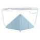 Чехол книжка Transparent Origami на Xiaomi Redmi Pad 2 (11") / світло-блакитний 100945 фото 5