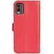 Чехол книжка Lichee для Nokia C32 красный 89909 фото 4