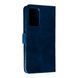 Кожаный чехол книжка Amsterdam на Xiaomi Redmi Note 12S (4G) синий 094313 фото 3