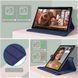 Шкіряний чохол книжка 360 для Samsung Galaxy Tab A11 Plus (11") / чорний 204092 фото 7