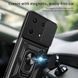 PC + TPU чехол Camshield armor на Xiaomi Redmi Note 13 (4G) / серебристый 100678 фото 3