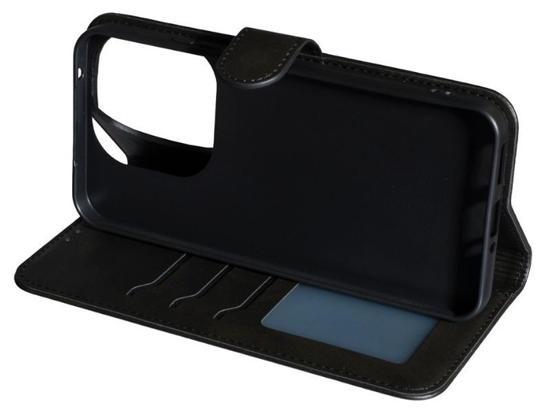 Шкіряний чохол-книжка Business Book на Xiaomi 15T / black 204257 фото