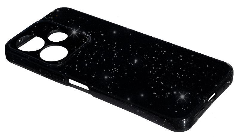 TPU чохол Summer Vibe для Poco M6 (4G) / black 200237 фото