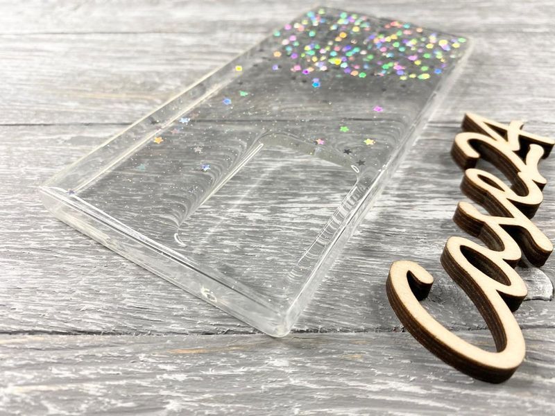 TPU чехол Star Glitter для Samsung Galaxy Note 20 Ultra прозрачный 83129 фото