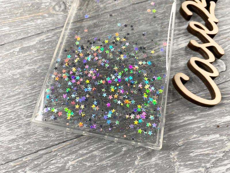 TPU чехол Star Glitter для Samsung Galaxy Note 20 Ultra прозрачный 83129 фото