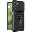 PC + TPU чехол Camshield Armor для Motorola G06 / черный