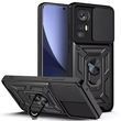 PC + TPU чохол Camshield armor для Xiaomi 12T / чорний 086847 фото