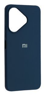 Чохол силіконовий Soft touch для Poco M6 (4G) / navy blue 200291 фото