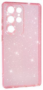 Чехол силиконовый Clear Shine на Samsung Galaxy S25 Ultra / розовый 202341 фото