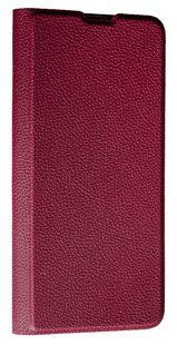Шкіряний чохол книжка Fibra case на Xiaomi 14T / бордовий 201940 фото
