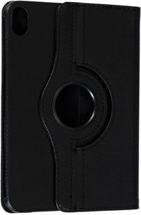 Шкіряний чохол книжка 360 на Apple iPad mini 6 (8.3") / чорний 087494 фото