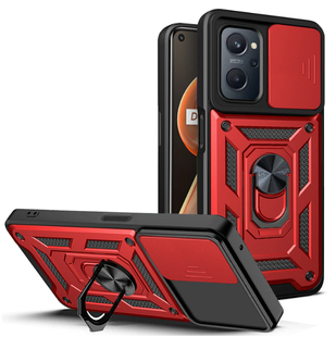 PC + TPU чохол Camshield armor для Realme 9i / червоний 89214 фото