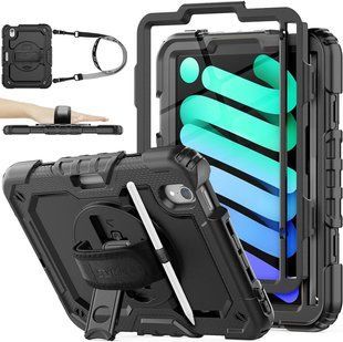 PC + TPU чохол Armor Cover Tablet на планшет Apple iPad mini 6 (8.3") 2021 / чорний 096956 фото
