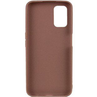 Чохол силіконовий Candy для OPPO A76 (на опопу а76) коричневий 086747 фото