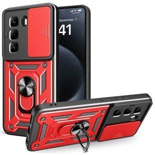 PC + TPU чехол Camshield Armor для Infinix Hot 60i / красный 100647 фото