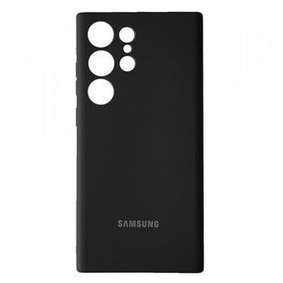 Чехол Soft touch для Samsung Galaxy S24 Ultra / черный 094789 фото