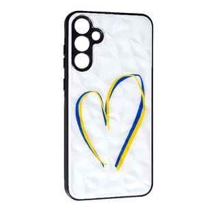 Чехол накладка Prisma UA для Samsung Galaxy A55 Ukrainian heart 096142 фото