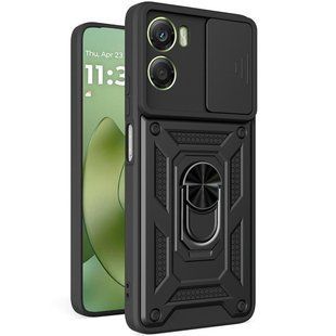 PC + TPU чехол Camshield Armor для Motorola G06 / черный 100667 фото
