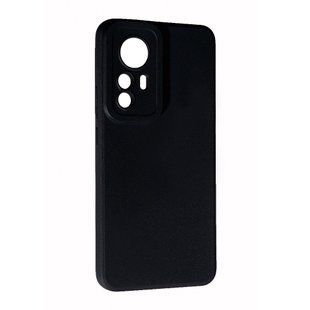 TPU чохол Smitt накладка бампер на Xiaomi 12T (на саомі 12т) чорний 087092 фото