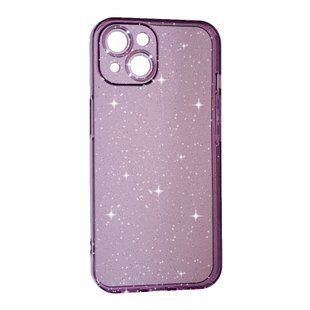 Чехол силиконовый Clear Shine на iPhone 13 / фиолетовый 095013 фото