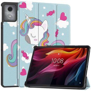 Шкіряний чохол книжка Crazy Horse для Lenovo Tab K11 Plus (11.45") / pony 100445 фото