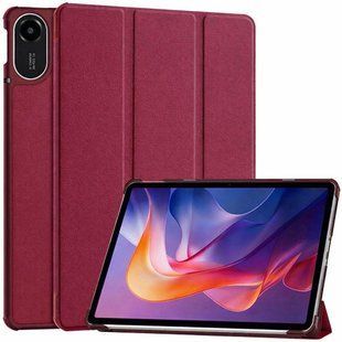 Чехол книжка Crazy Horse на Xiaomi Redmi Pad 2 (11") / бордовый 101001 фото