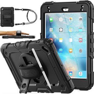 PC + TPU чохол Armor Cover Tablet на планшет Apple iPad mini 4 (2015) 7.9" / чорний 098545 фото