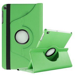Кожаный чехол книжка 360 для Samsung Galaxy Tab S6 Lite (10.4") / зеленый 089968 фото
