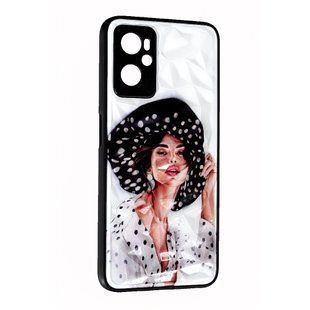 Чохол накладка New Prisma для Oppo A96 Girl in a hat 088814 фото