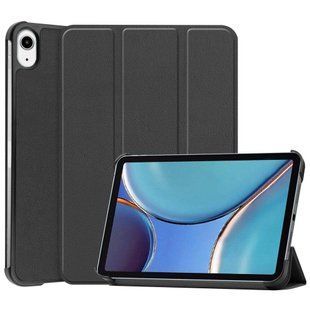 Шкіряний чохол книжка Crazy Horse на планшет iPad Mini 7 2024 (8.3") / чорний 098879 фото