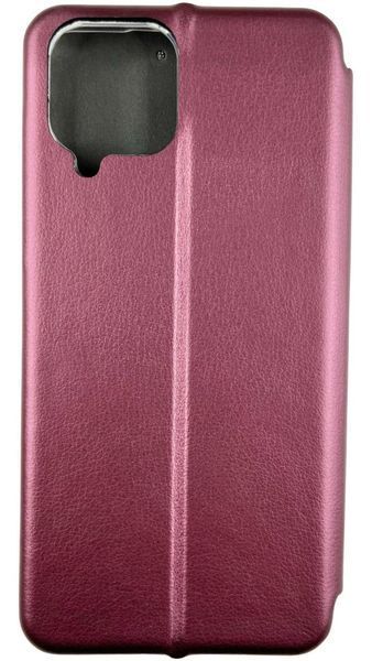 Шкіряний чохол-книжка Elegant book на Samsung Galaxy M33 (5G) / бордовий 087844 фото