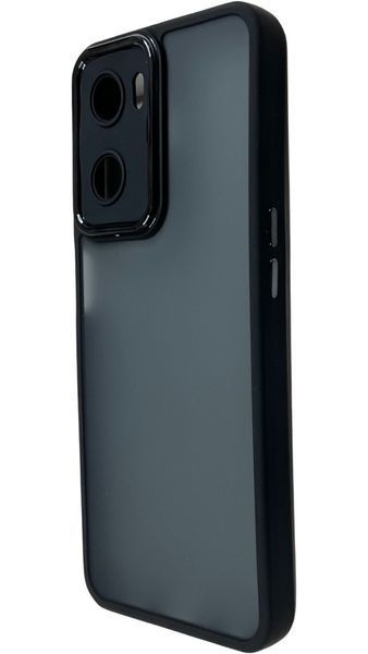 TPU чохол Luxury Metal Lens на Oppo A57S (на оппо-а57с) чорний 087644 фото
