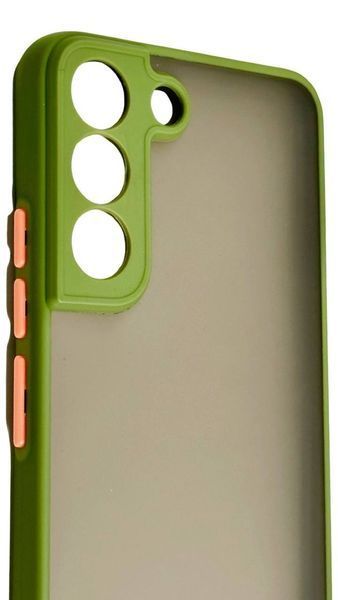 TPU чохол накладка Matte Color Case для Samsung Galaxy S22 світло-зелений 092175 фото