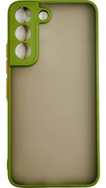 TPU чохол накладка Matte Color Case для Samsung Galaxy S22 світло-зелений 092175 фото