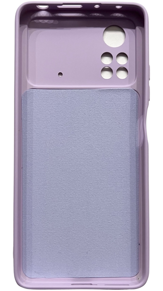 Чохол силіконовий Soft touch для Xiaomi Poco X4 Pro 5G / фіалковий 086439 фото