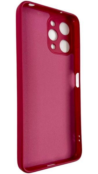 Чохол Soft touch для Xiaomi Redmi 12 4G / вишневий 095343 фото