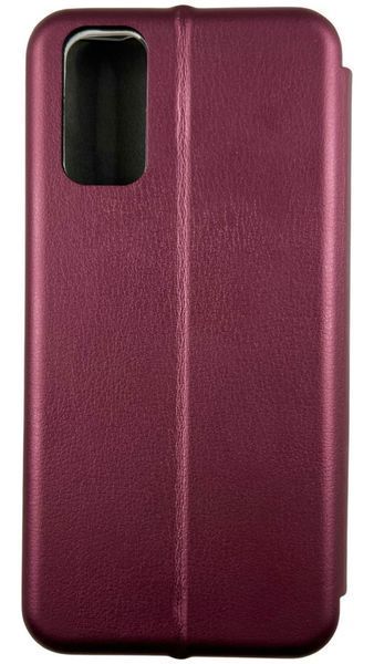 Чехол книжка Elegant book для Samsung Galaxy S20 / бордовый 091722 фото