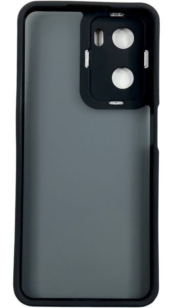 TPU чохол Luxury Metal Lens на Oppo A57S (на оппо-а57с) чорний 087644 фото
