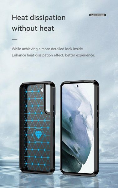 TPU чохол накладка Urban для Samsung Galaxy S22 / чорний 088355 фото