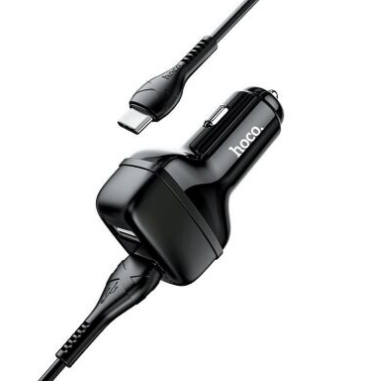АЗУ Hoco Z36 + Cable (Type-C) 2.4A 2USB черный 83556 фото