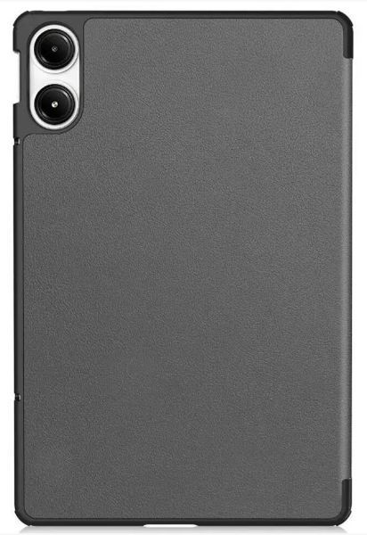 Чехол книжка Crazy Horse на Xiaomi Redmi Pad 2 Pro (12.1") / серый 203989 фото