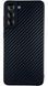 TPU чехол накладка Carbon (TPU) для Samsung Galaxy S21 FE (на самсунг с21 фе) черный 087689 фото 1