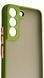 TPU чохол накладка Matte Color Case для Samsung Galaxy S22 світло-зелений 092175 фото 2