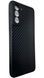 TPU чехол накладка Carbon (TPU) для Samsung Galaxy S21 FE (на самсунг с21 фе) черный 087689 фото 2