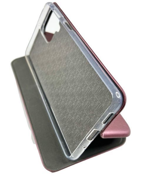 Шкіряний чохол-книжка Elegant book на Samsung Galaxy M33 (5G) / бордовий 087844 фото