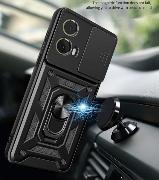 PC + TPU чохол Camshield Armor для Motorola G85 (5G) / світло-зелений 097650 фото