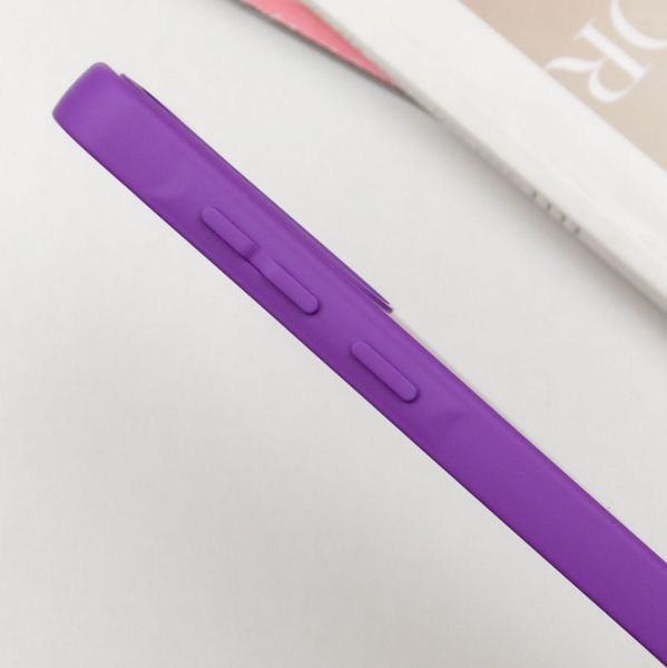 Чохол накладка TPU Liquid Silk для Samsung Galaxy S24 FE / фіолетовий 201177 фото