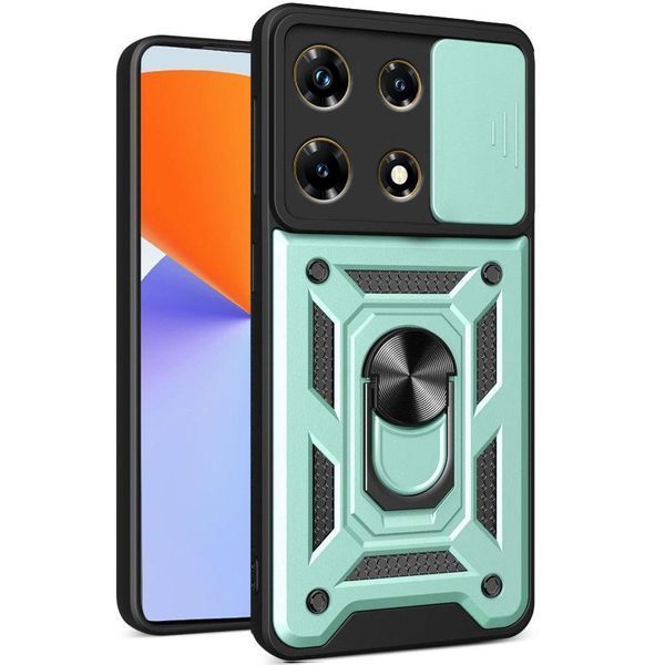 PC + TPU чохол Camshield armor для Infinix Note 30 Pro / світло-зелений 092025 фото