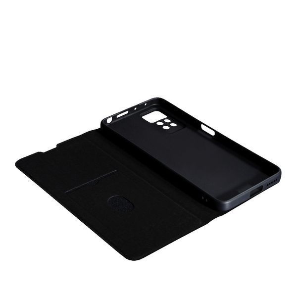 Чохол книжка Fibra case для Xiaomi Redmi Note 12 Pro (4G) / чорний 094440 фото
