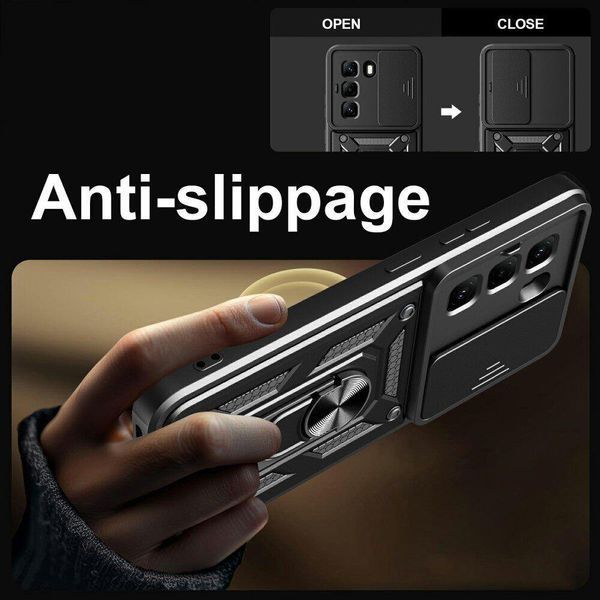 PC + TPU чохол Camshield Armor для Infinix Hot 60i / червоний 100647 фото